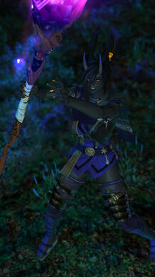 She even has some armour... Sort of.